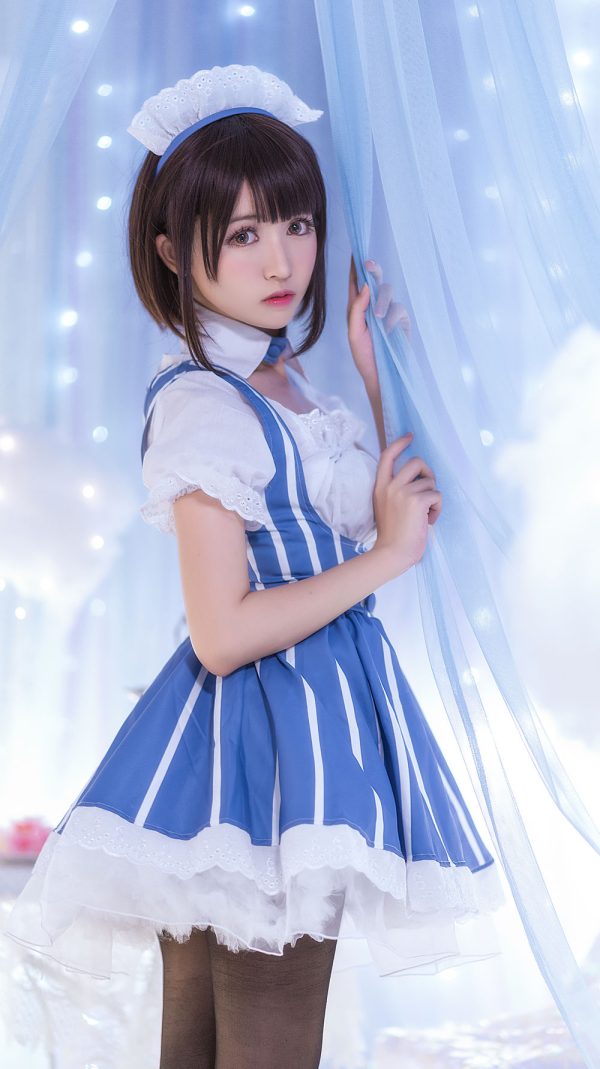 No.032-加藤惠 女仆 [19P]-慕色阁
