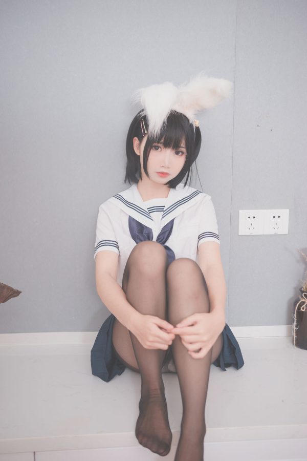 No.056-兔耳jk [17P]-慕色阁