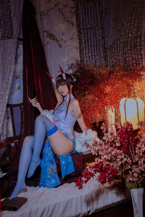 No.105-碧蓝航线 能代旗袍 [18P]-慕色阁