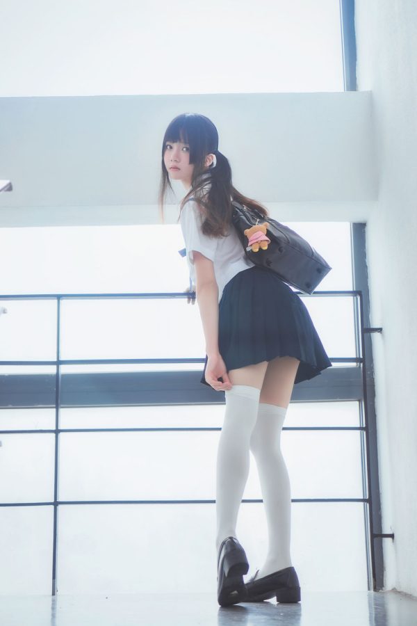 No.042-蓝白水手服 [39P]-慕色阁