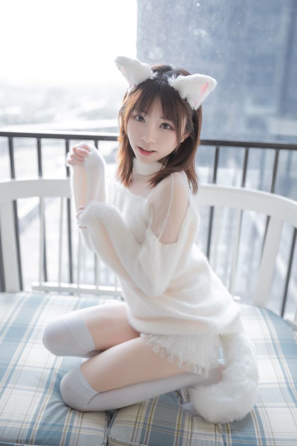 No.004-白喵女友 [41P]-慕色阁