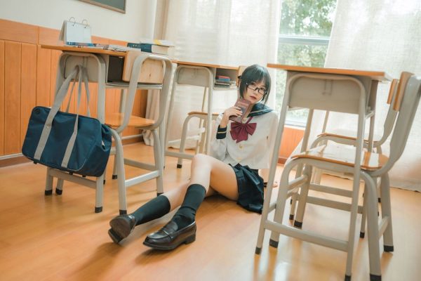 No.016-自宅jk [34P]-慕色阁