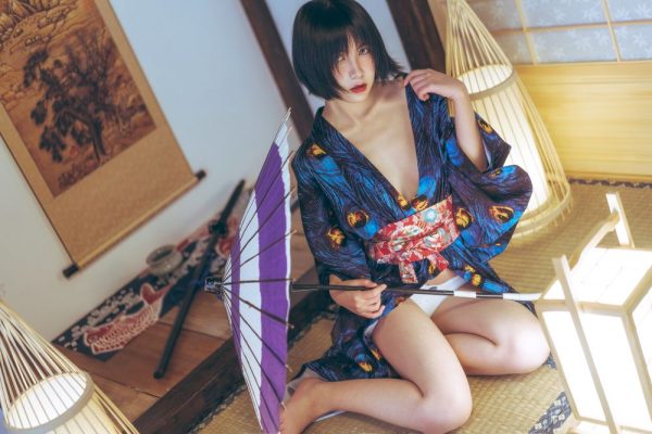 No.008-孔雀和服 [39P]-慕色阁