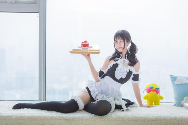 No.005-贩卖写真 7套 – 最终版女仆 [66P 1V]-慕色阁