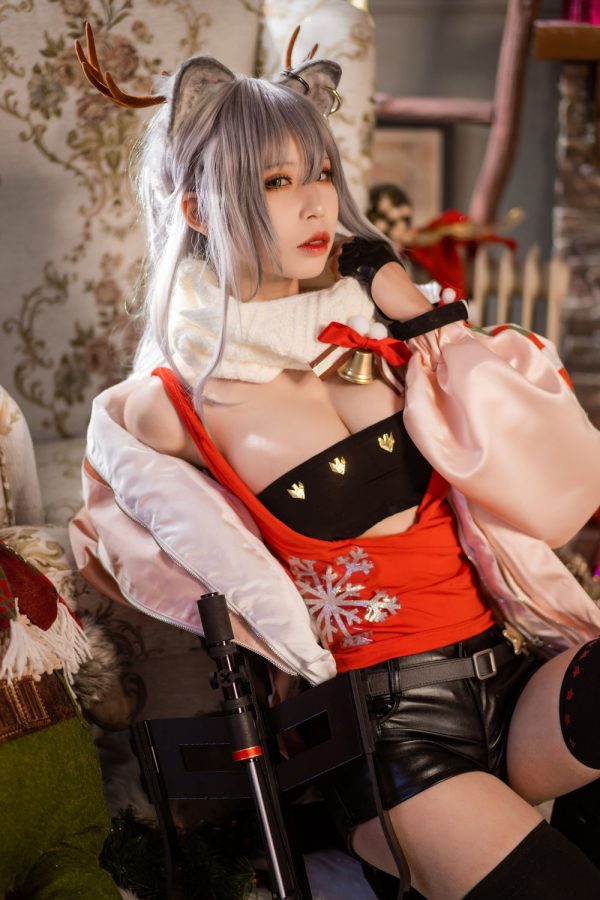 No.021-明日方舟 厚礼 黑cos [26P]-慕色阁