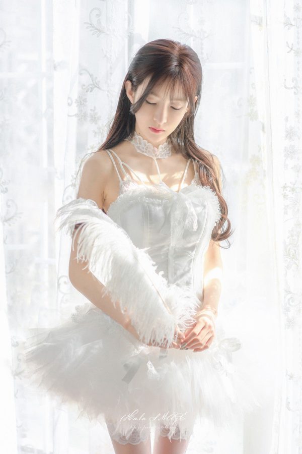 No.007-白色吊带裙 [24P]-慕色阁
