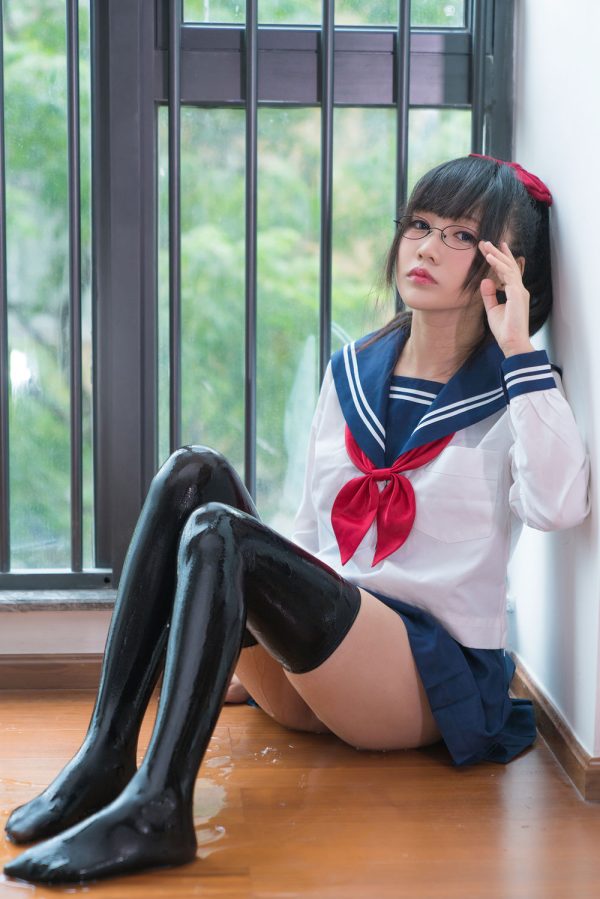 No.017-铭铭湿的JK [42P]-慕色阁