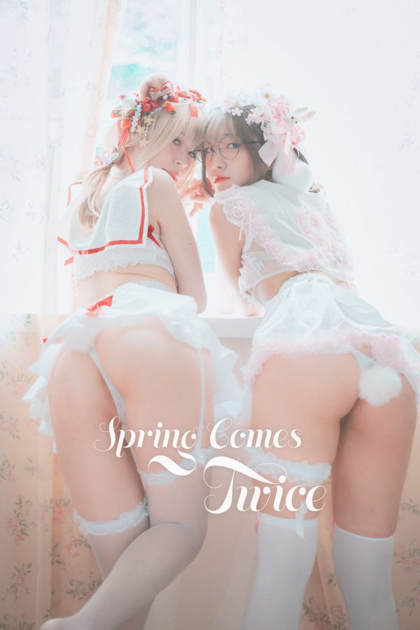 No.014-[DJAWA] Spring Comes Twice Sonson (손손) & Mozzi (모찌) [61P]-慕色阁