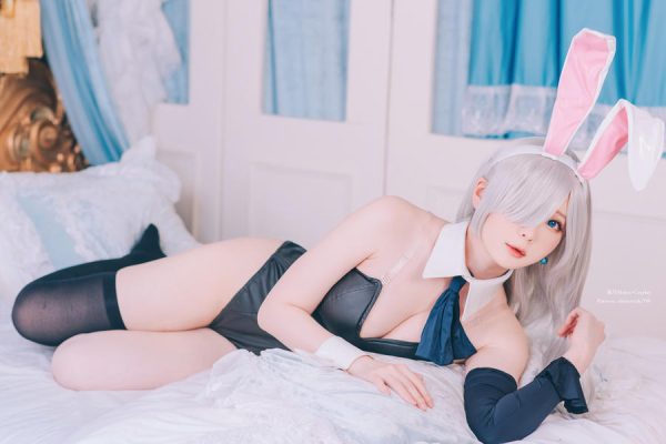 No.046-七大罪 伊丽莎白 兔女郎 [16P]-慕色阁