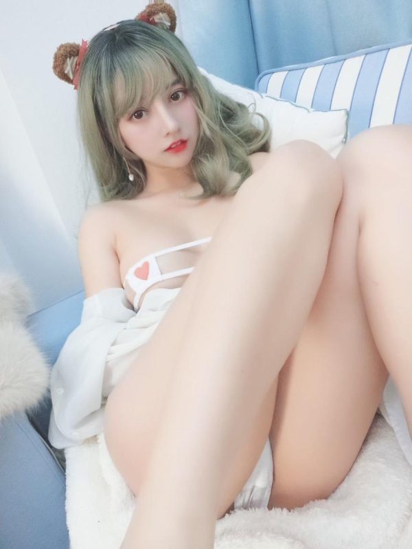 No.006-白色耳兽 [18P]-慕色阁