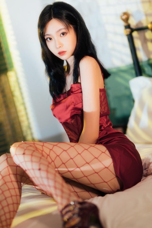 No.021-网袜红裙 [40P]-慕色阁