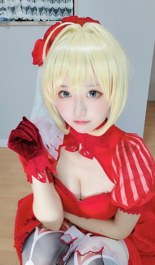 No.038-尼禄红礼服 [11P]-慕色阁