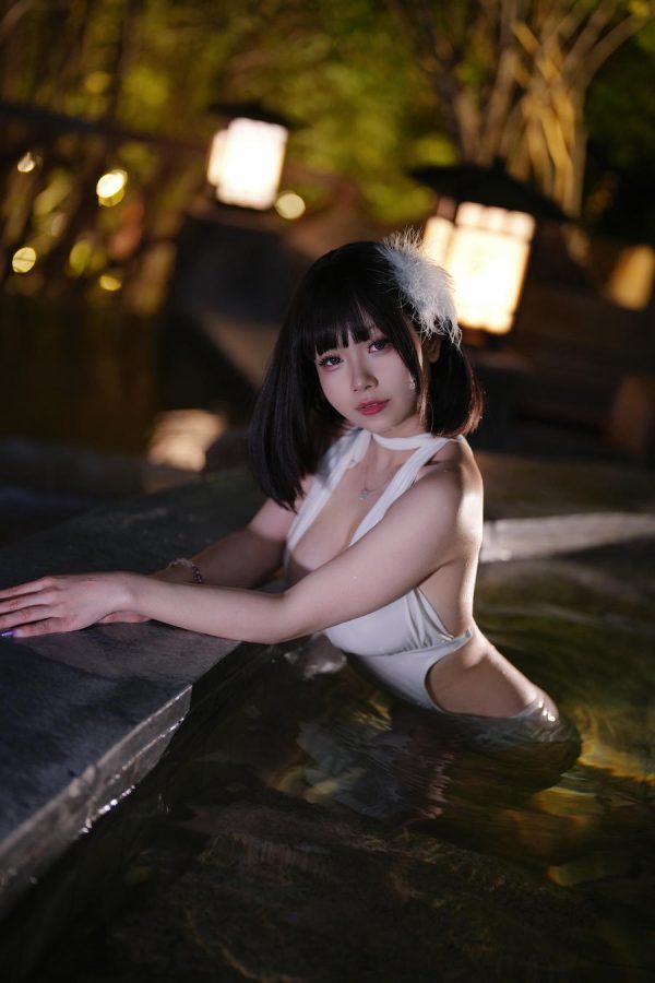 No.011-夏日白色泳装 [23P 1V]-慕色阁