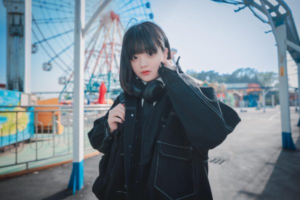 No.055 – [DJAWA] Theme Park Girl [162P]-慕色阁