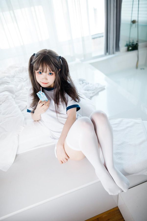 No.014 – 半双马尾体操服大腿袜 [68P]-慕色阁