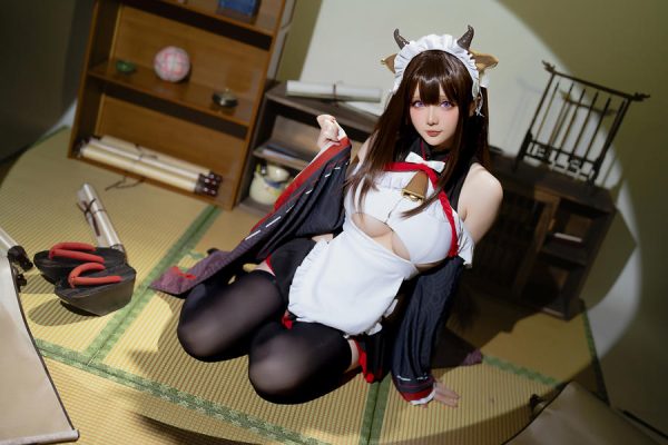 No.209 – 2023年12月计划B 碧蓝航线 樫野 女仆 [78P 3V]-慕色阁