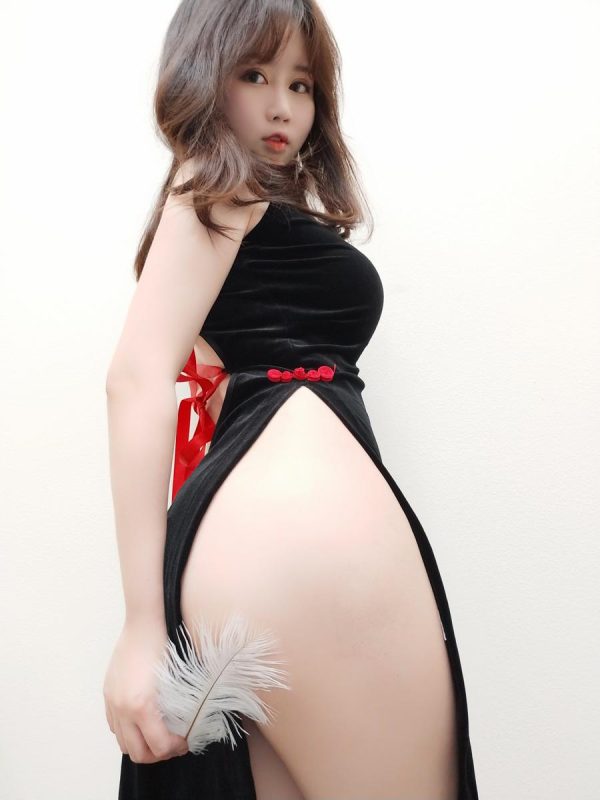 No.075 – 黑色旗袍 [21P]-慕色阁