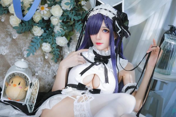 No.021 – 碧蓝 奥古斯特女仆 [27P]-慕色阁