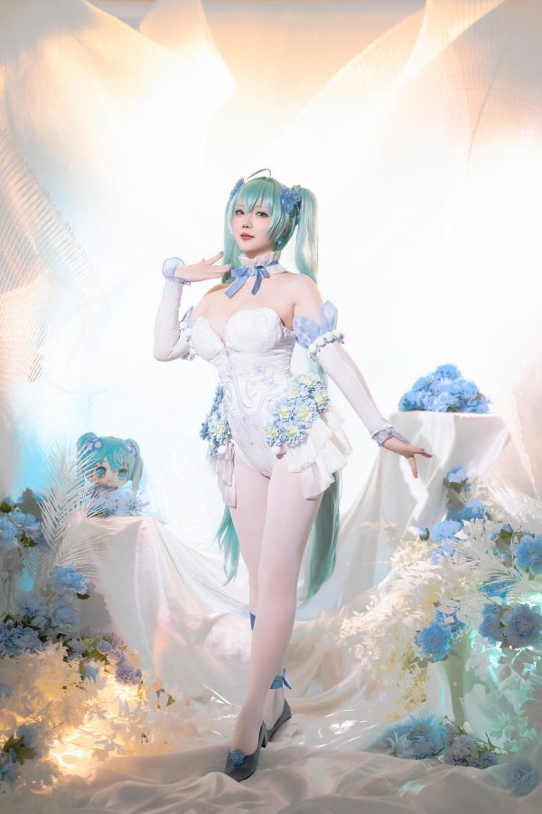 No.221 – 2024年02月计划A 初音未来 粉蝶花精灵 [54P 1V]-慕色阁