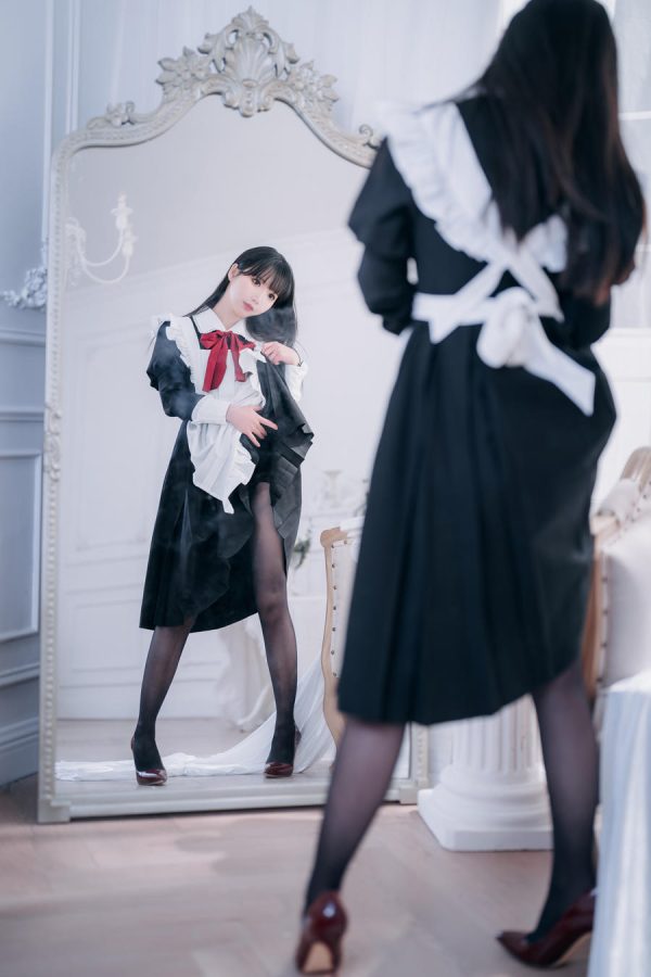 No.138 – 红高跟女仆 [30P]-慕色阁