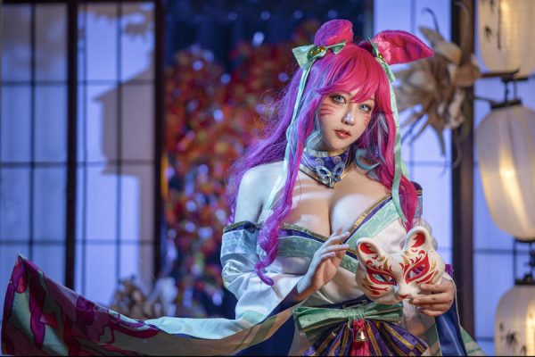 No.037 – 英雄联盟 灵魂莲华 阿狸 [17P 1V]-慕色阁