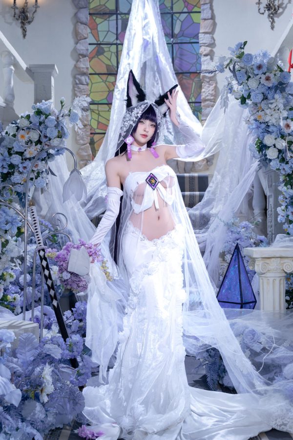 No.079 – 碧蓝航线 武藏紫藤花 [51P]-慕色阁