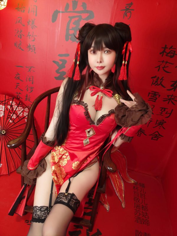 No.030 – 时崎狂三 旗袍 [25P]-慕色阁
