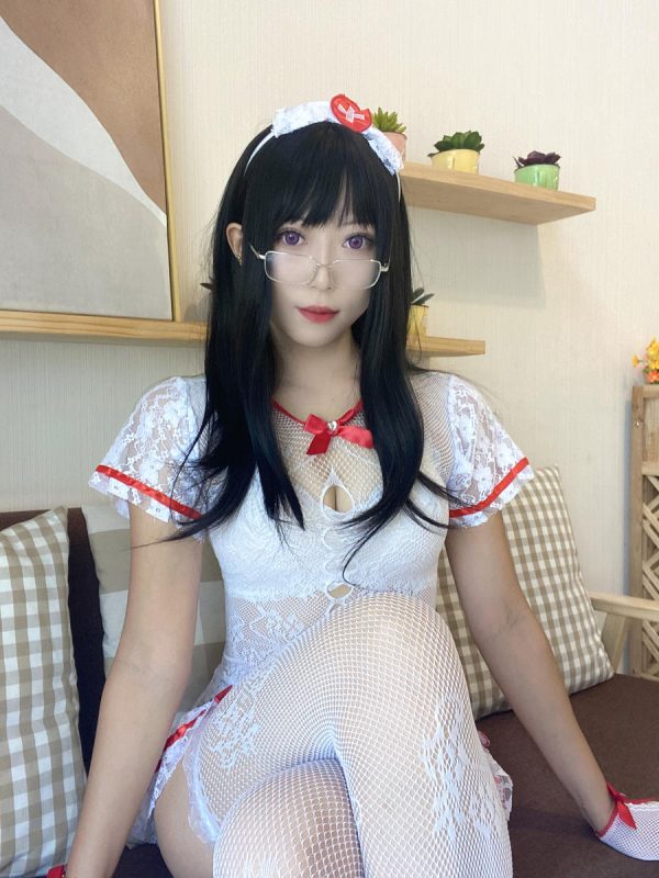 No.043 – 白网护士套 [35P]-慕色阁