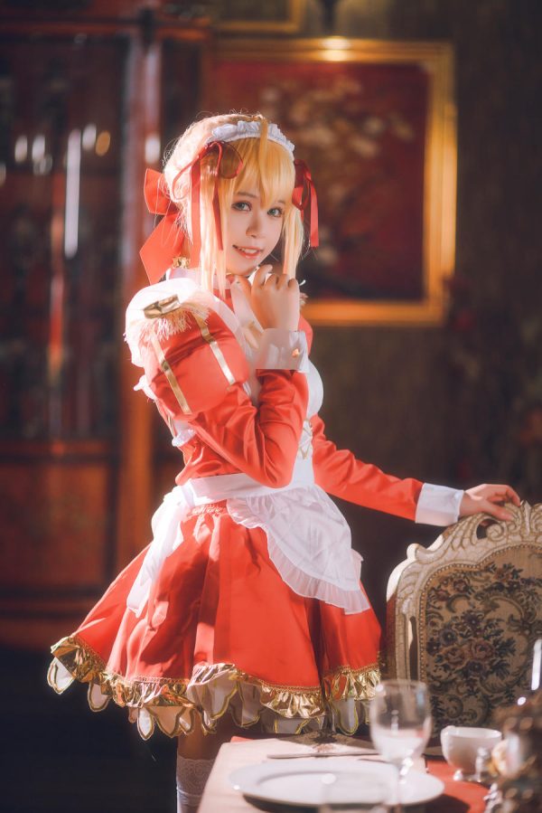 No.011 – FGO 尼禄女仆 [34P]-慕色阁