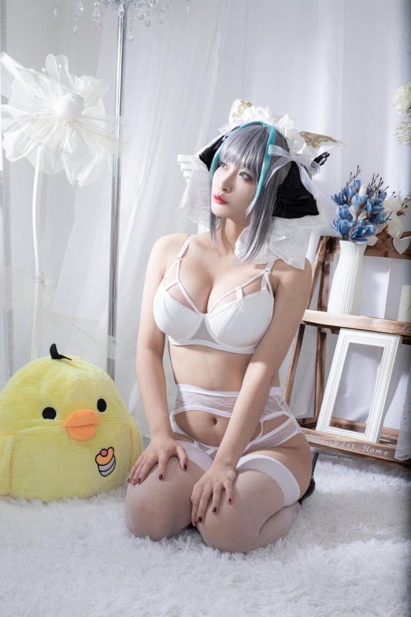 No.092 – 碧蓝航线 柴郡同人内衣 [66P]-慕色阁