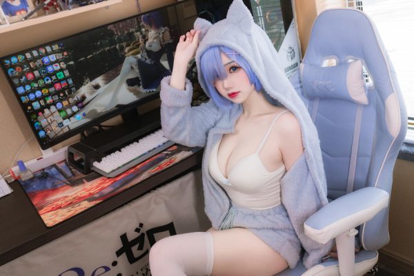 No.095 – 雷姆猫 [13P]-慕色阁