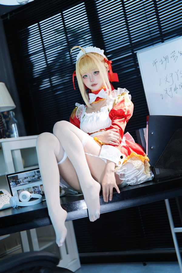 No.032 – FGO 尼禄 女仆 [15P]-慕色阁