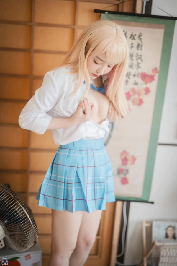 BLUECAKE No.049 MarinYetagawa短裙jk制服套图-慕色阁